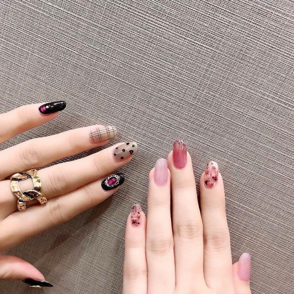 ネイルシール/セリア/ネイルシールを使ったクチコミ(7枚目)