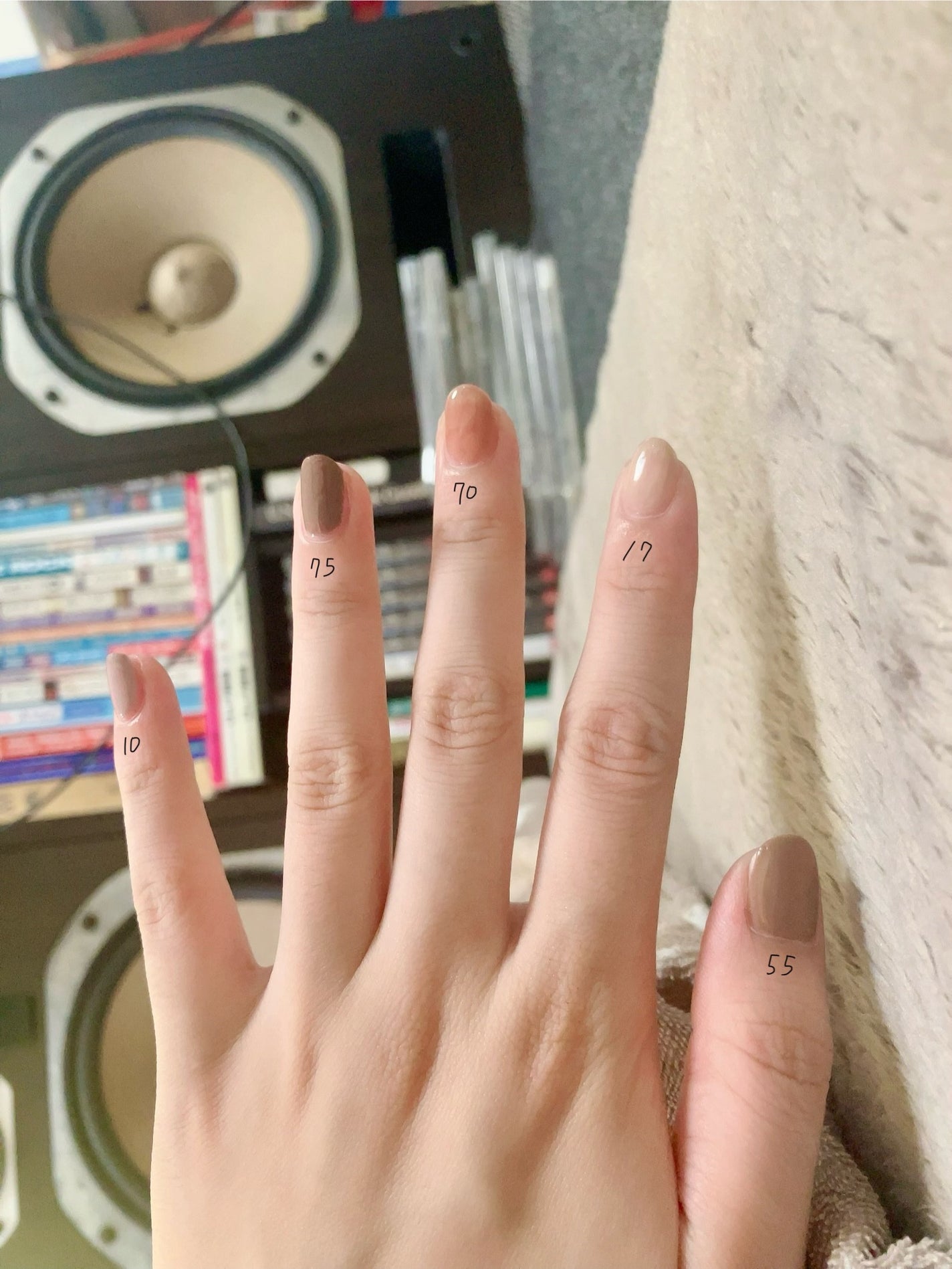 カラフルネイルズ/キャンメイク/マニキュアを使ったクチコミ(1枚目)