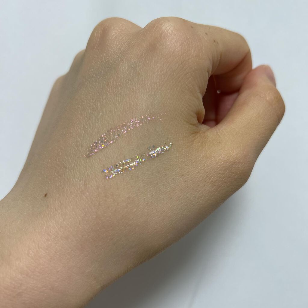 グリッター イルミネーションライナー R/CipiCipi/リキッドアイライナーを使ったクチコミ(4枚目)