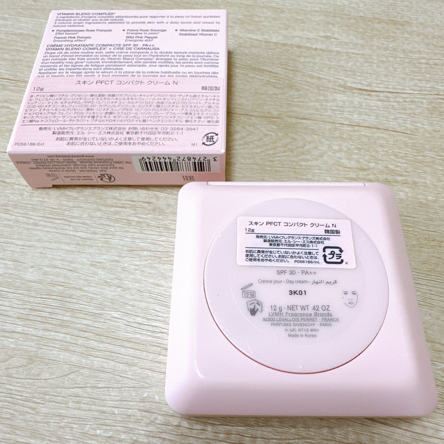 スキン PFCT コンパクト クリーム N/GIVENCHY/化粧下地を使ったクチコミ(2枚目)