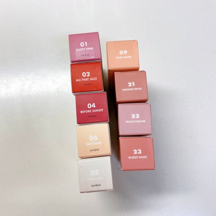 ゼロマットリップスティック/rom&nd/口紅を使ったクチコミ(8枚目)