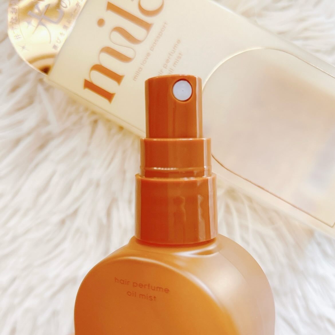 ミラ パフューム オイル ミスト/ラブパスポート/ヘアオイルを使ったクチコミ（3枚目）