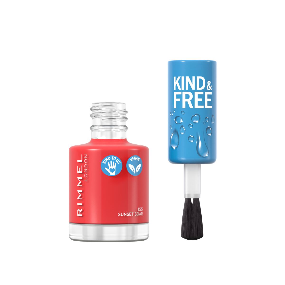 カインド&フリー ネイルポリッシュ 155 サンセットソア