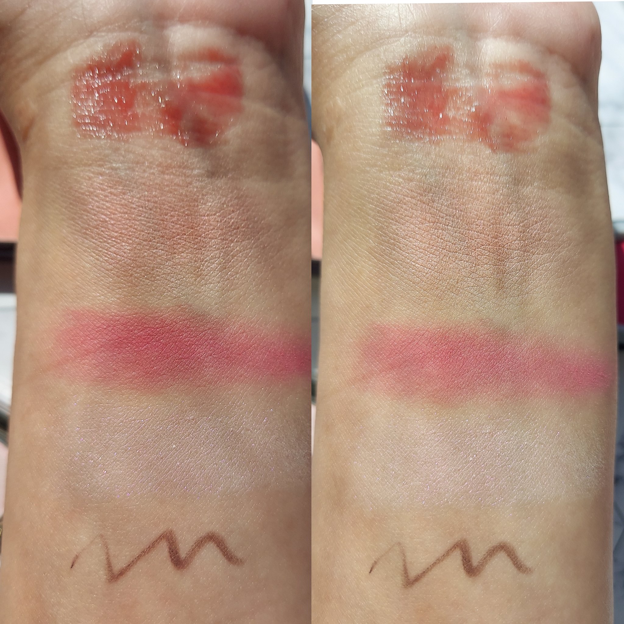 パウダー キス アイシャドウ フォール イン ラブ/M・A・C/単色アイシャドウを使ったクチコミ（2枚目）