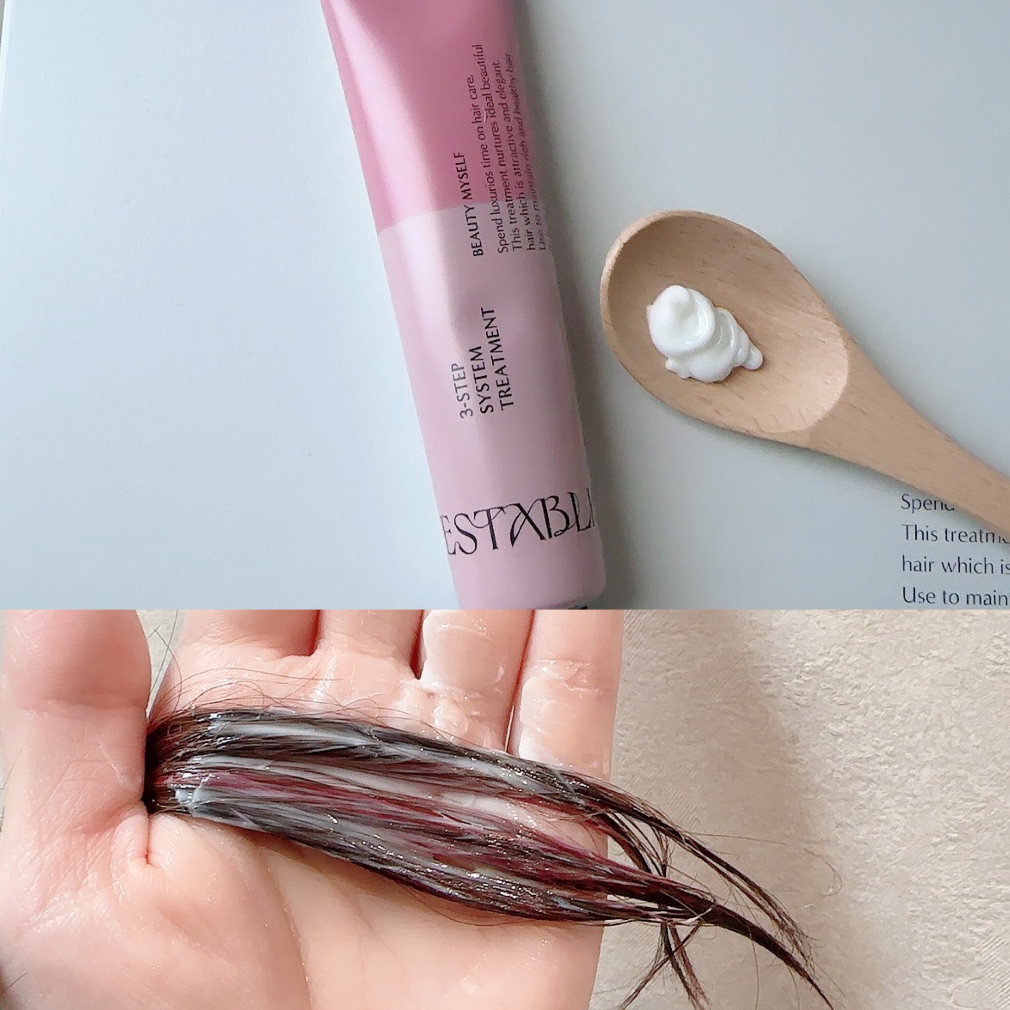 システムトリートメント/ESTABLISHED/ヘアマスク・ヘアパックを使ったクチコミ（2枚目）