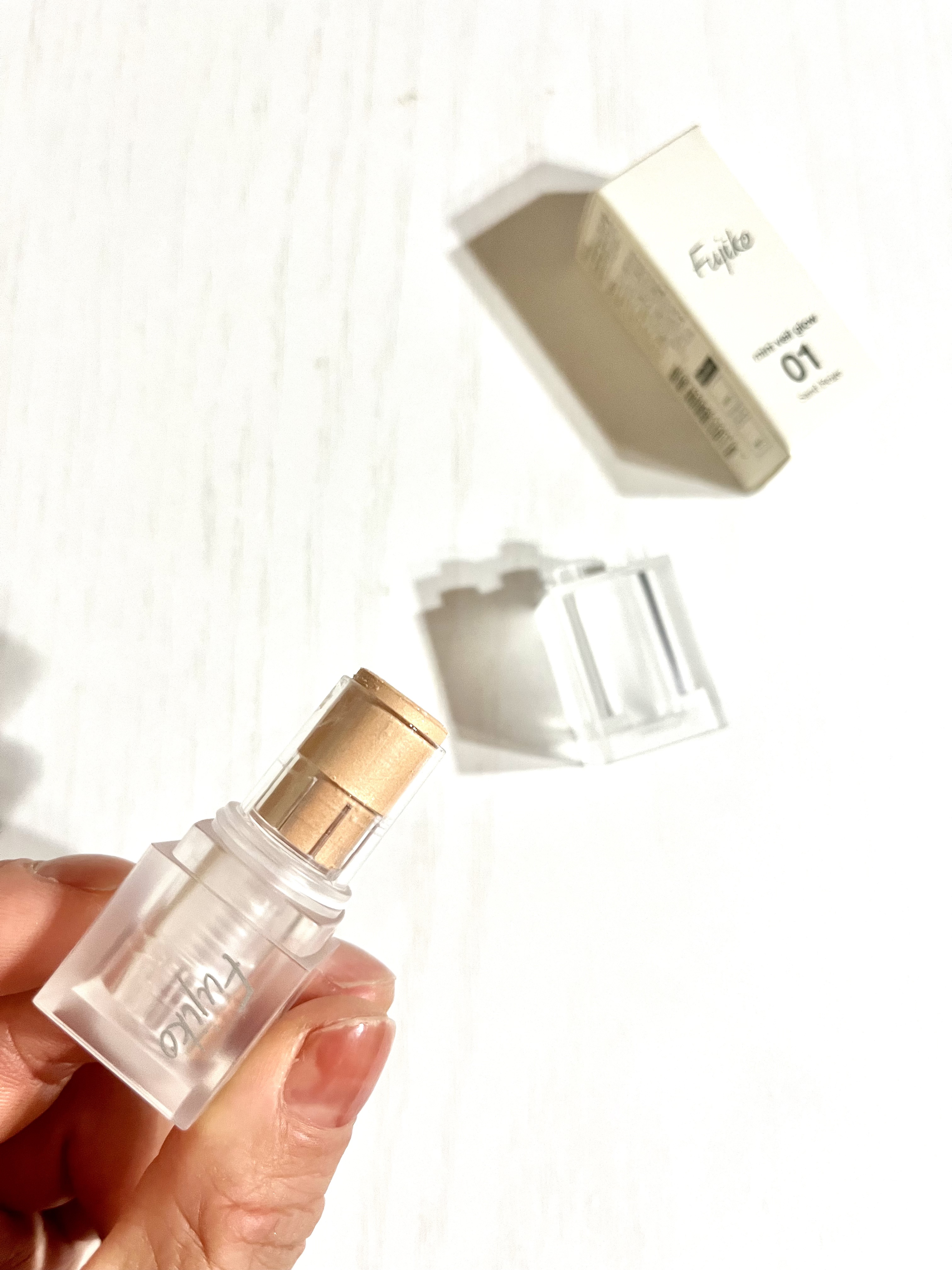 ミニ ベール グロウ/Fujiko/スティックハイライトを使ったクチコミ（2枚目）