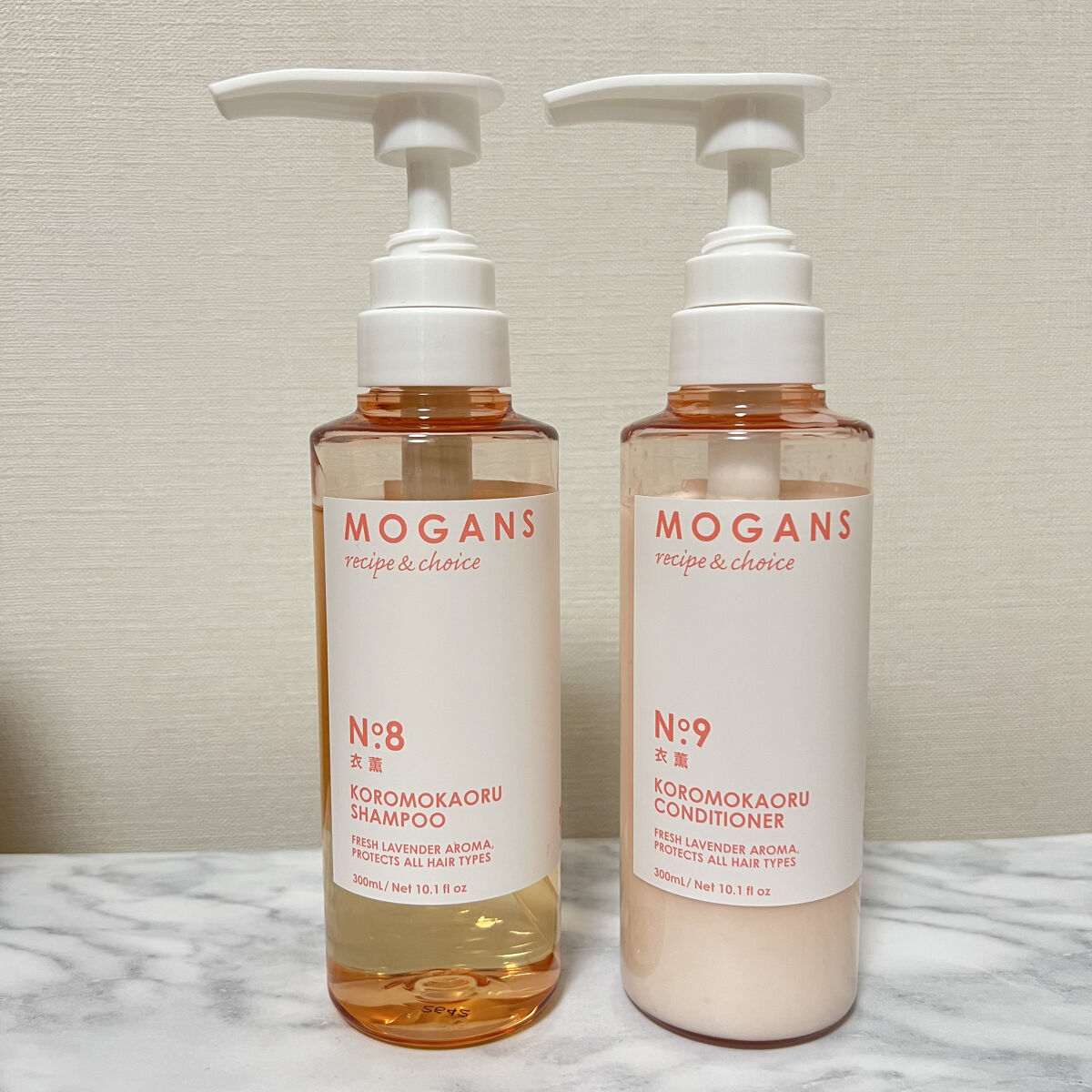 ノンシリコン アミノ酸 シャンプー/コンディショナー 衣薫（ころもかおる）/MOGANS/市販シャンプーを使ったクチコミ（1枚目）