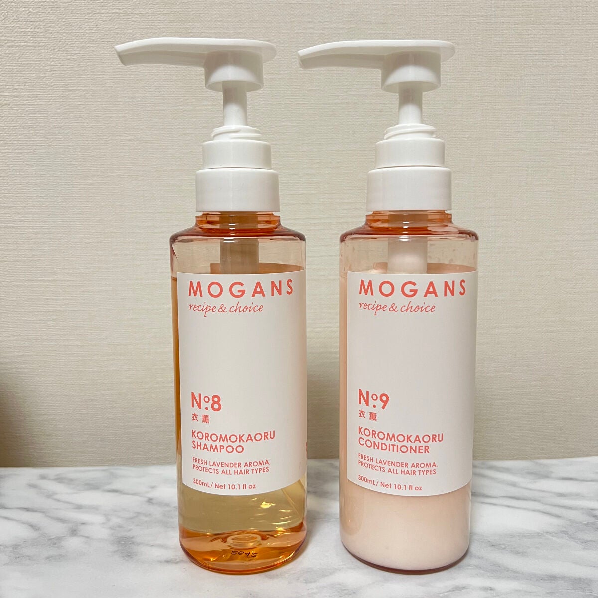 ノンシリコン アミノ酸 シャンプー/コンディショナー 衣薫(ころもかおる)/MOGANS/市販シャンプーを使ったクチコミ(1枚目)