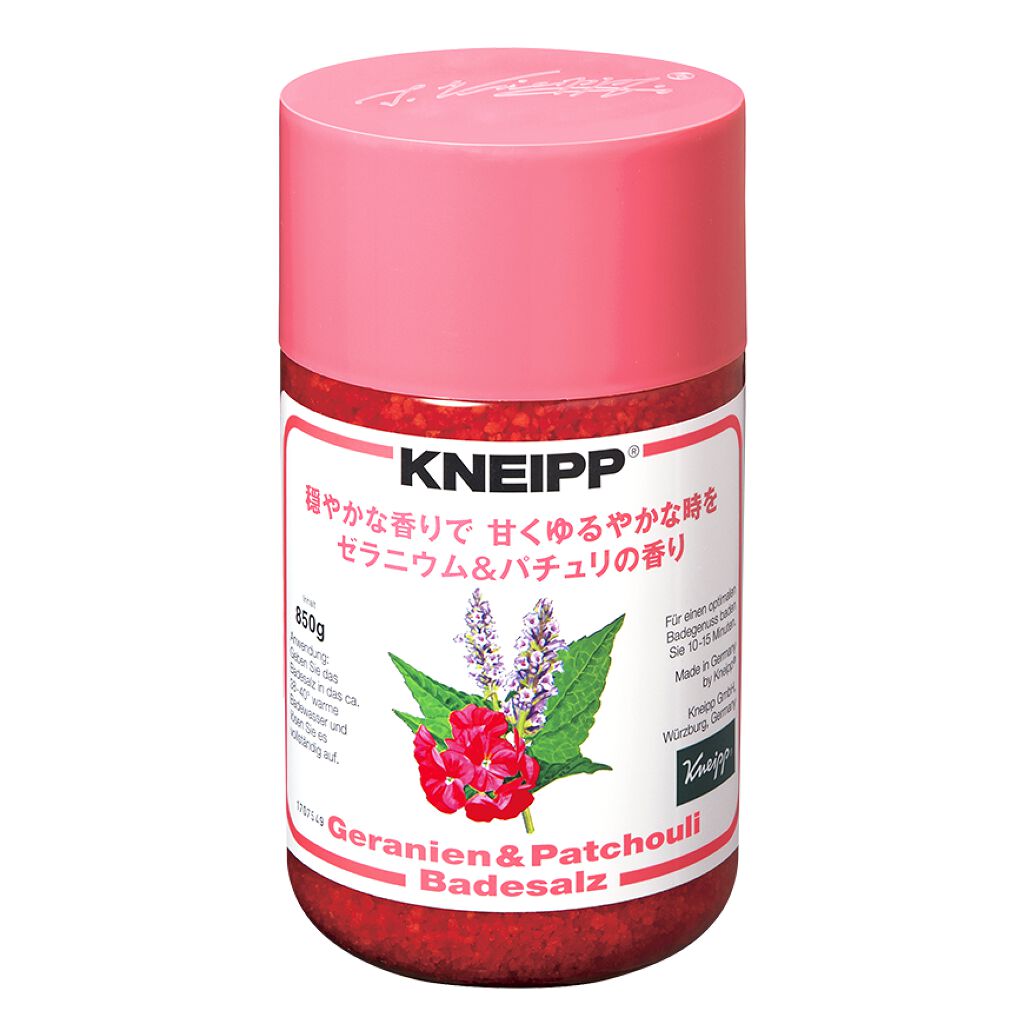 クナイプ バスソルト ゼラニウム&パチュリの香り クナイプ
