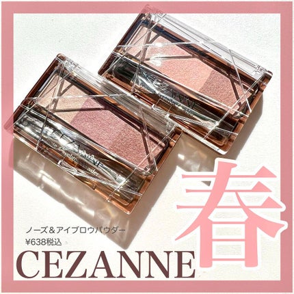 ノーズ&アイブロウパウダー/CEZANNE/パウダーアイブロウを使ったクチコミ(1枚目)