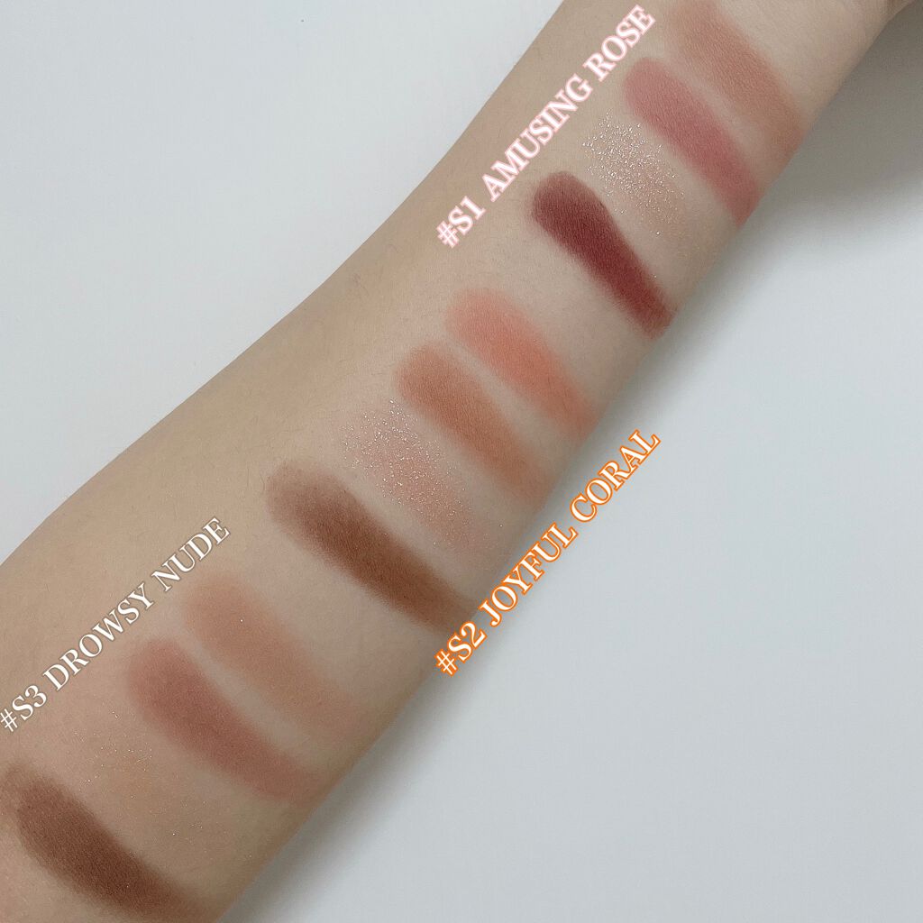 ムードフィットシャドウパレット/MERZY/アイシャドウパレットを使ったクチコミ(6枚目)