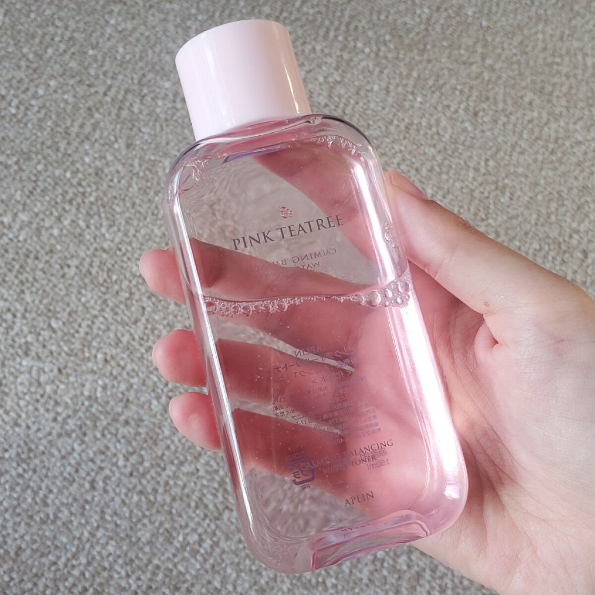 ピンクティーツリートナー/APLIN/化粧水を使ったクチコミ（2枚目）