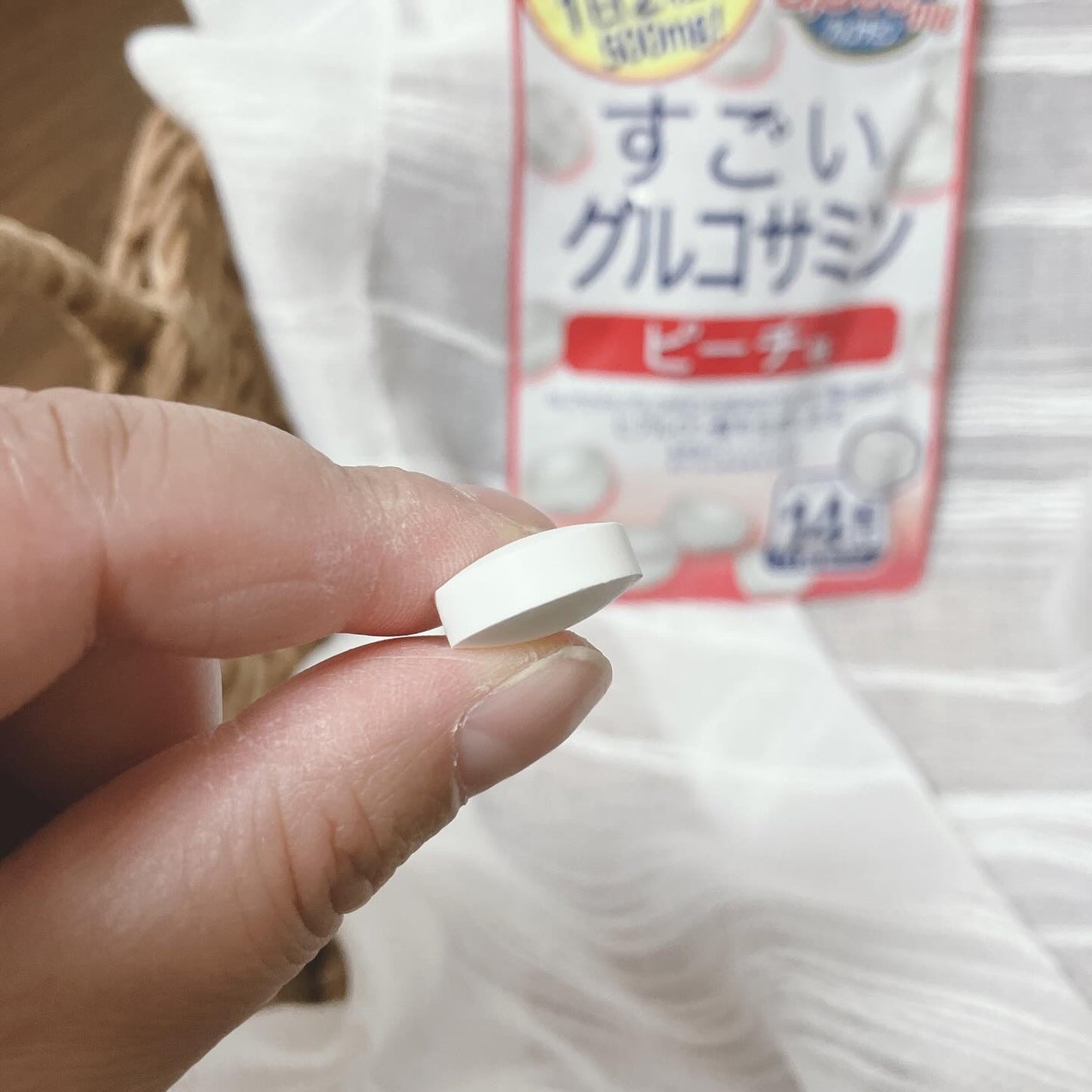 ぷえら on LIPS 「いなば食品様すごいグルコサミンシリーズ食べてみました😋タブレッ..」(4枚目)