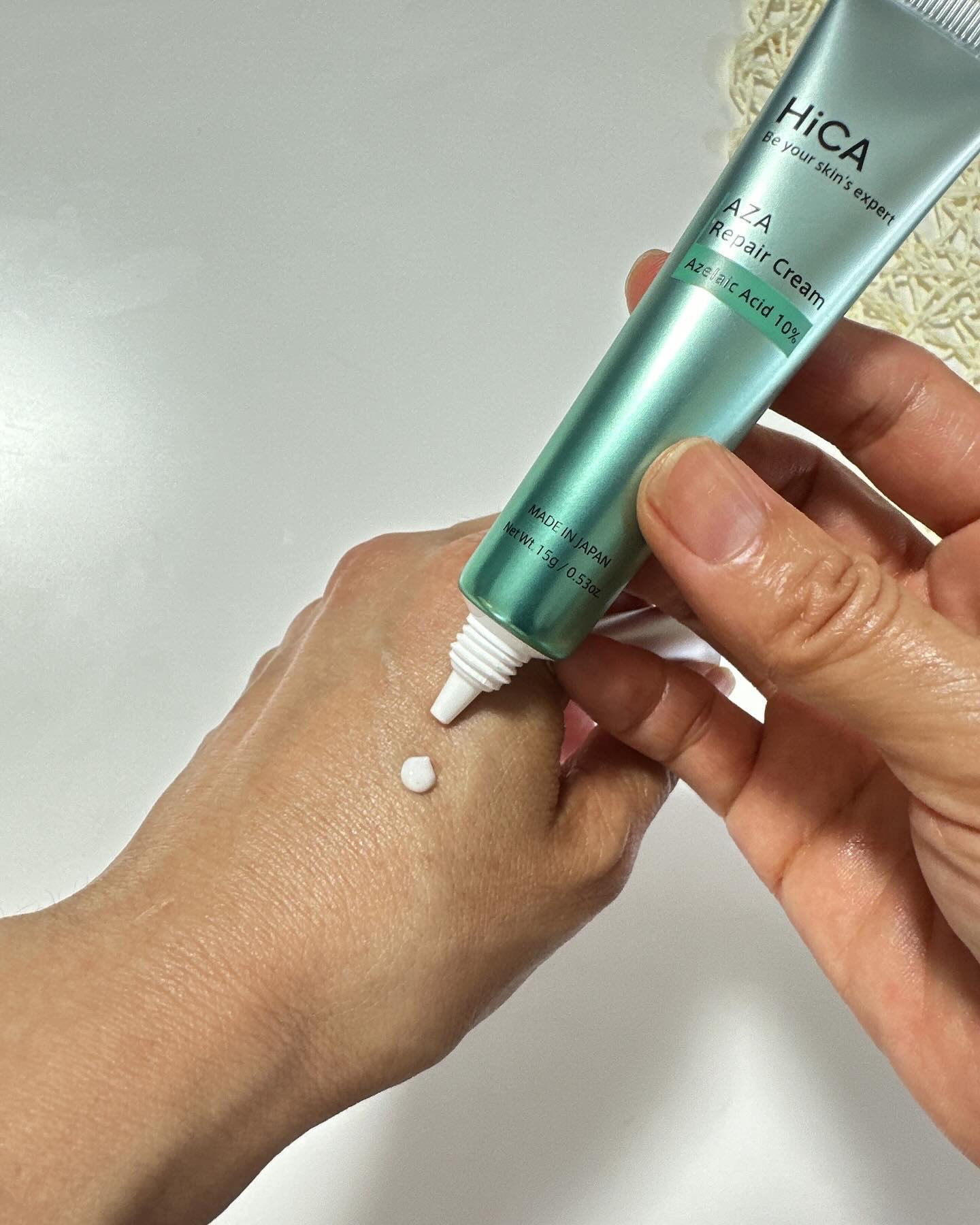 HiCA　AZAリペアクリーム アゼライン酸10%/HiCA/フェイスクリームを使ったクチコミ（2枚目）