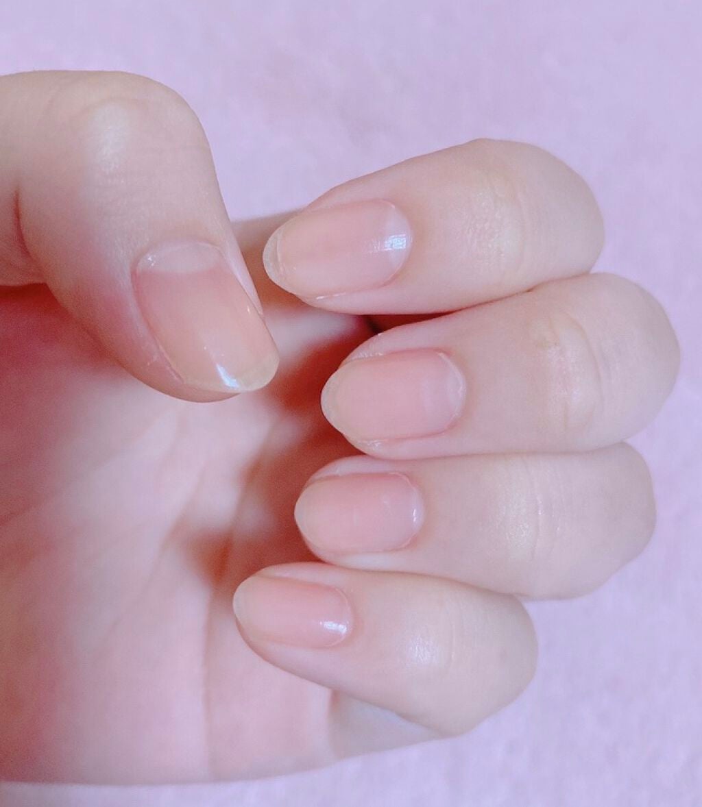 ネイルサポート ピンク/ネイルネイル/ネイルベースコートを使ったクチコミ(3枚目)