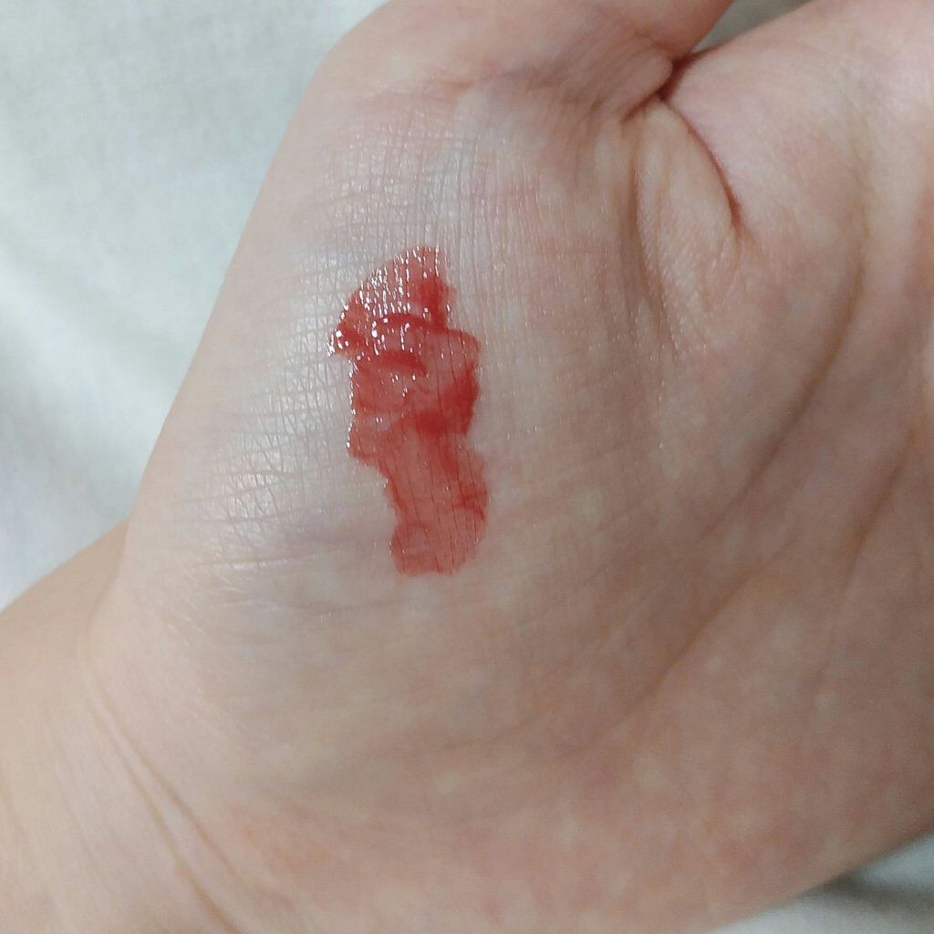 ウォータリーティントリップ/CEZANNE/リップティントを使ったクチコミ（2枚目）