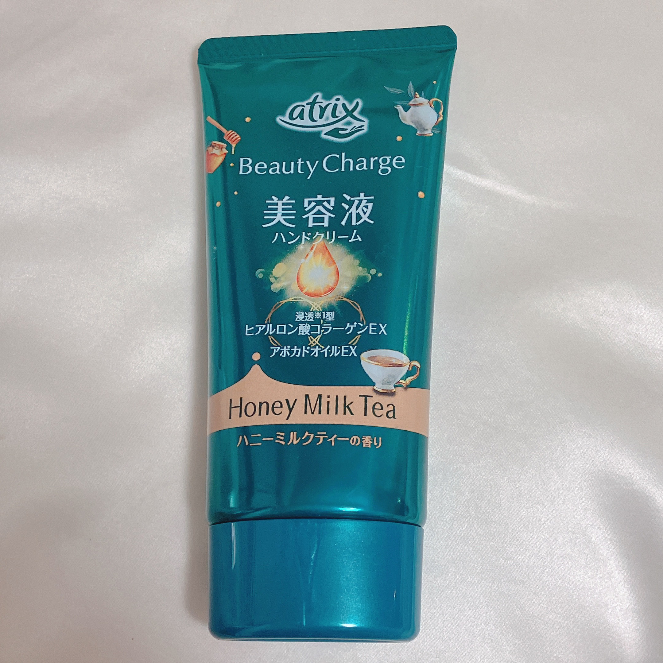 ビューティーチャージ ハニーミルクティーの香り/アトリックス/ハンドクリームを使ったクチコミ（2枚目）