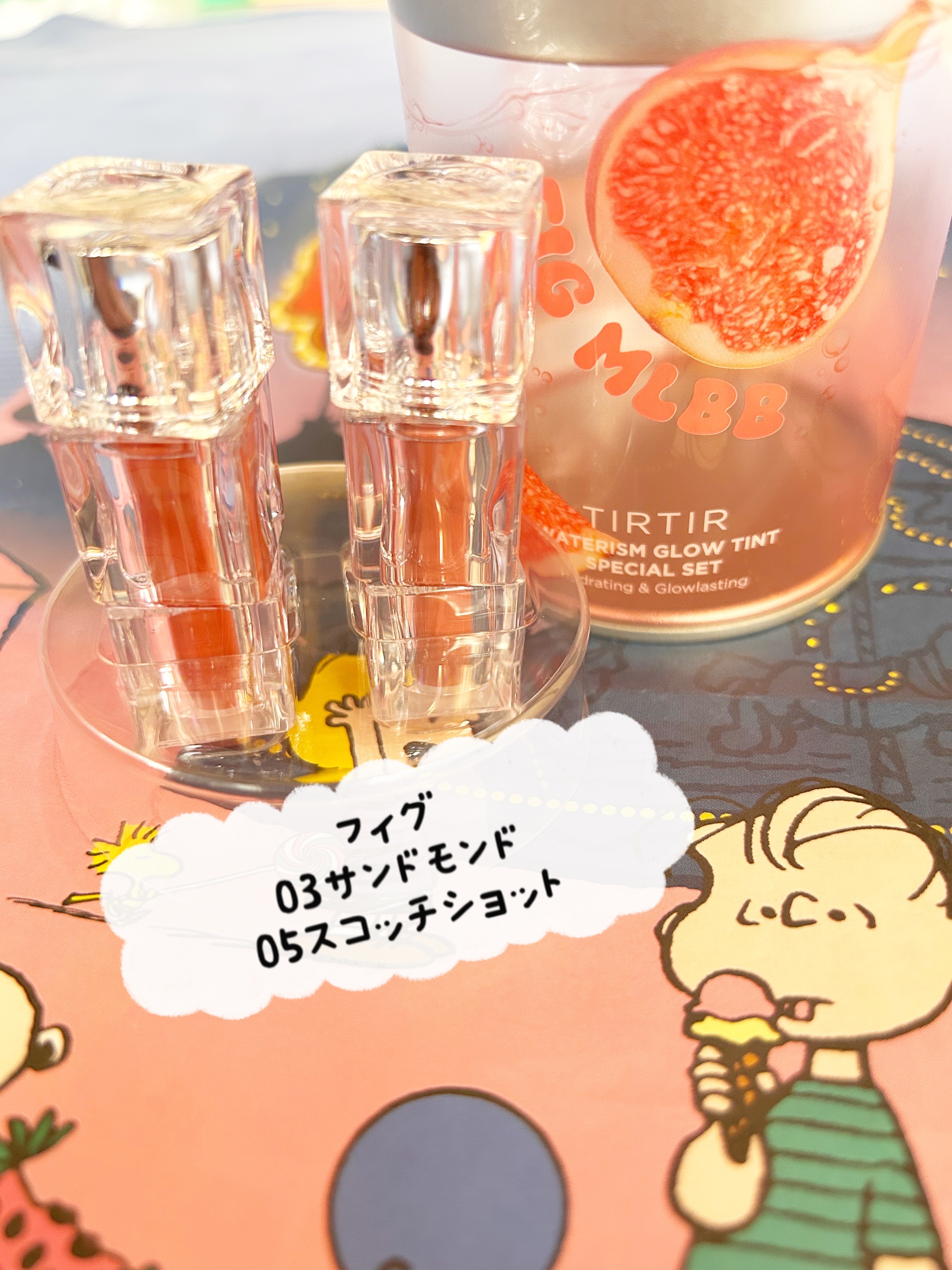 ウォーターリズムグロウティント/TIRTIR(ティルティル)/リップティントを使ったクチコミ（3枚目）