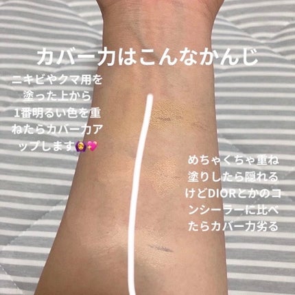 クリエイティブコンシーラーe/IPSA/パレットコンシーラーを使ったクチコミ(4枚目)