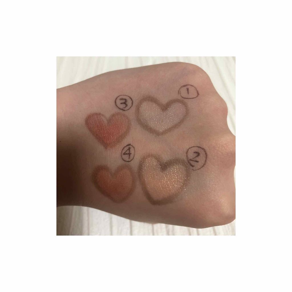 リアルクローズシャドウ/excel/アイシャドウパレットを使ったクチコミ(3枚目)