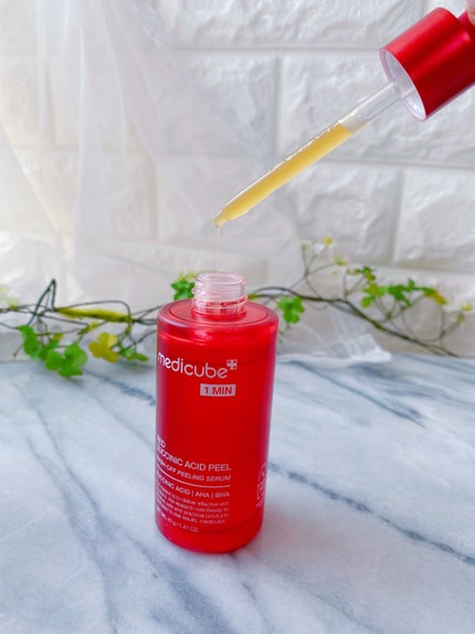 レッドアクネピーリングセラム/MEDICUBE/美容液を使ったクチコミ(3枚目)