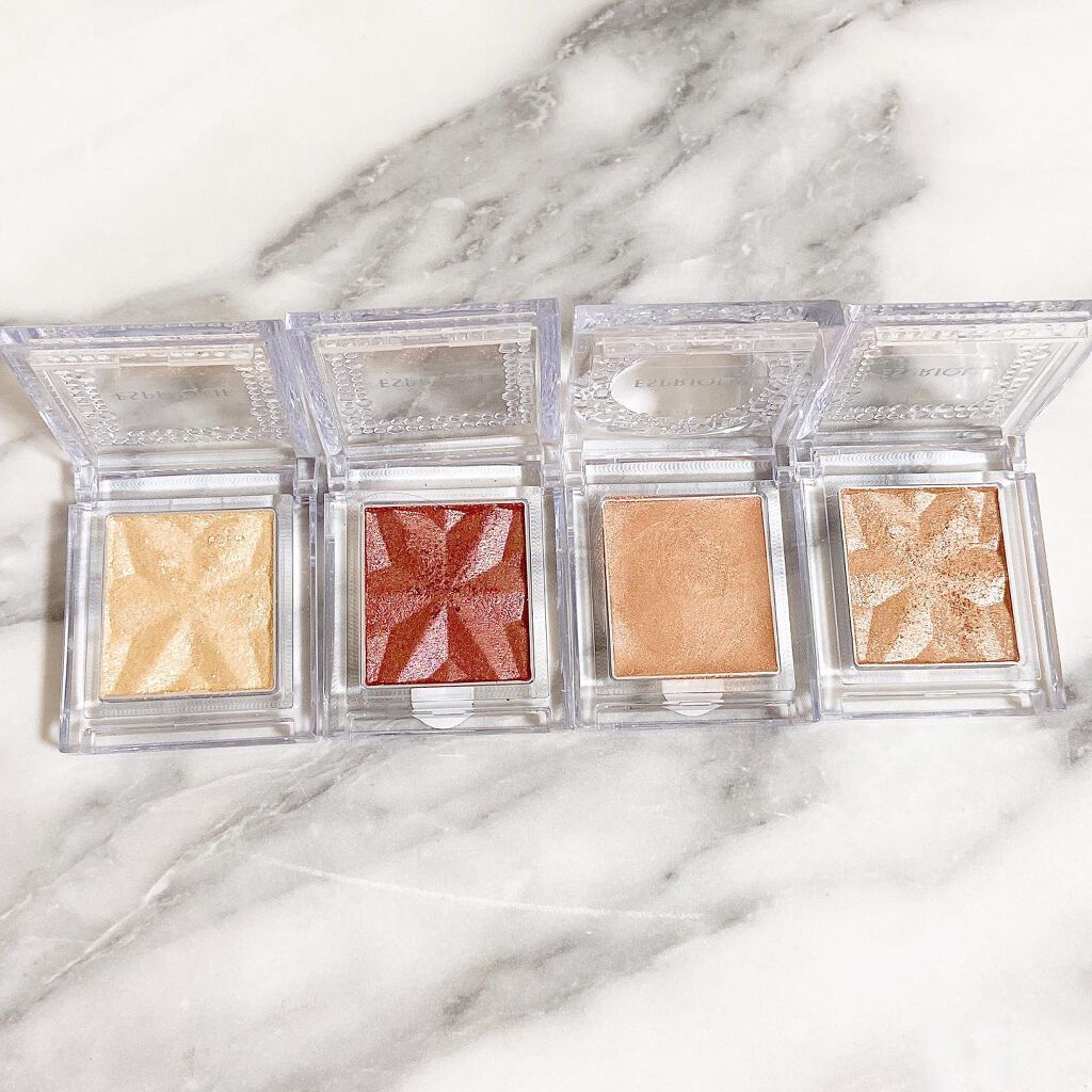 セレクト アイカラー Ｎ GD005/ESPRIQUE/単色アイシャドウを使ったクチコミ（3枚目）