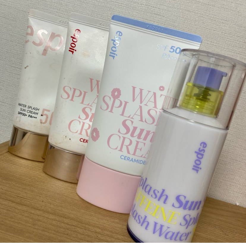 エスポア ウォータースプラッシュサンセラム/espoir/日焼け止めクリームを使ったクチコミ(4枚目)