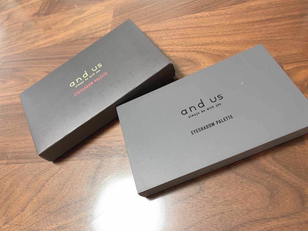and U アイシャドウパレット/and U/アイシャドウパレットを使ったクチコミ(2枚目)