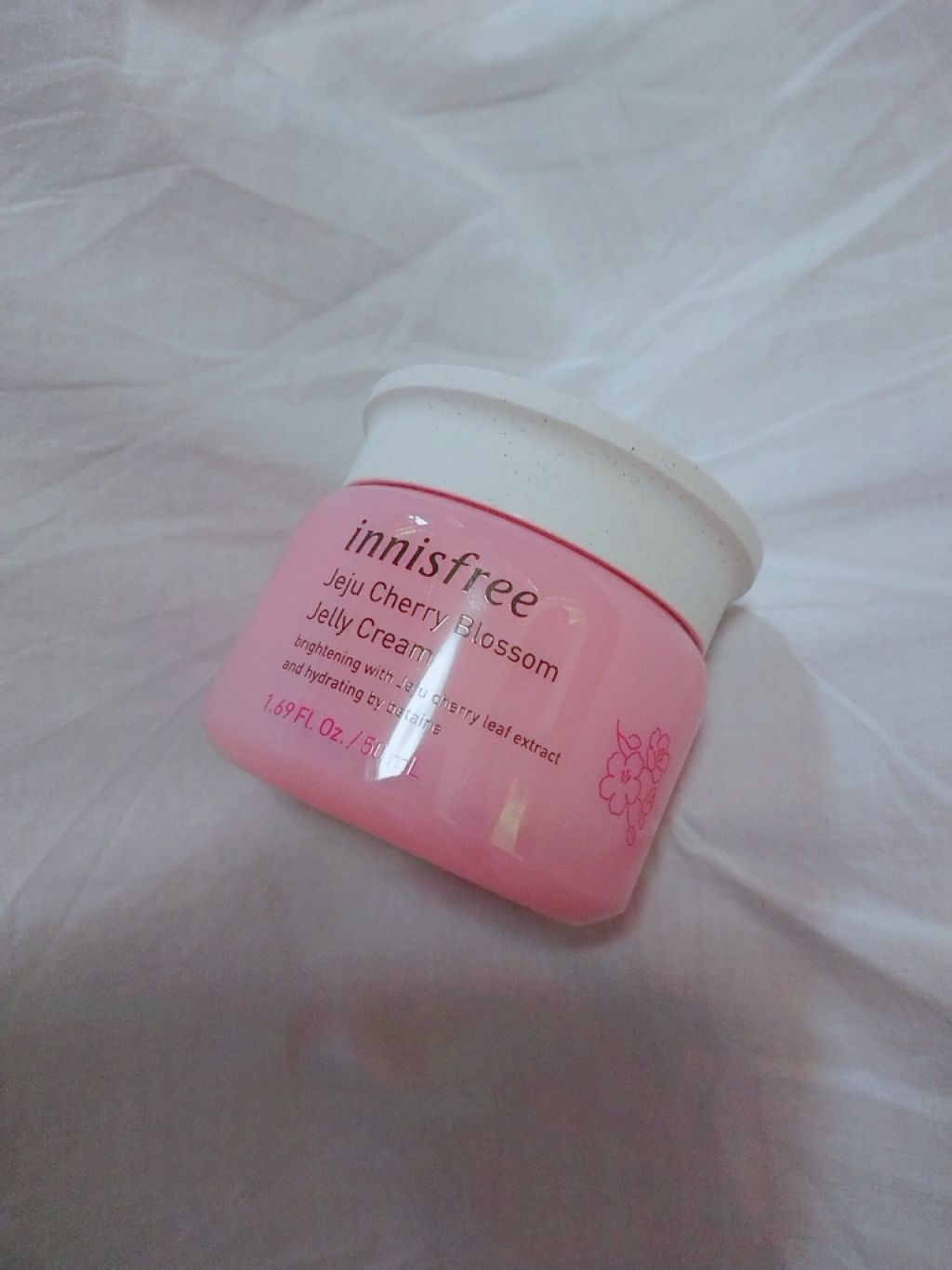 チェリーブロッサム ジェリークリーム N/innisfree/フェイスクリームを使ったクチコミ(1枚目)