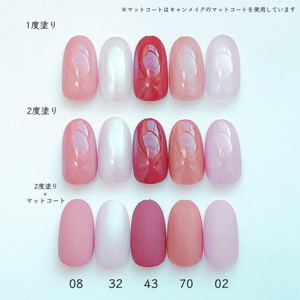 ファンデーションカラーズ/キャンメイク/マニキュアを使ったクチコミ(2枚目)