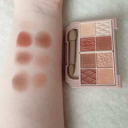 プティパレットアイズ/キャンメイク/パウダーアイシャドウを使ったクチコミ(5枚目)