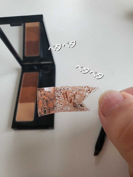 ケイト デザイニングアイブロウ3D/KATE/パウダーアイブロウを使ったクチコミ(4枚目)