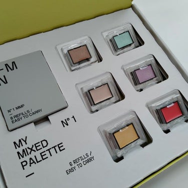MY MIXED PALETTE 6色カスタムパレット 04 DESERT SAND/MN/アイシャドウパレットを使ったクチコミ（2枚目）