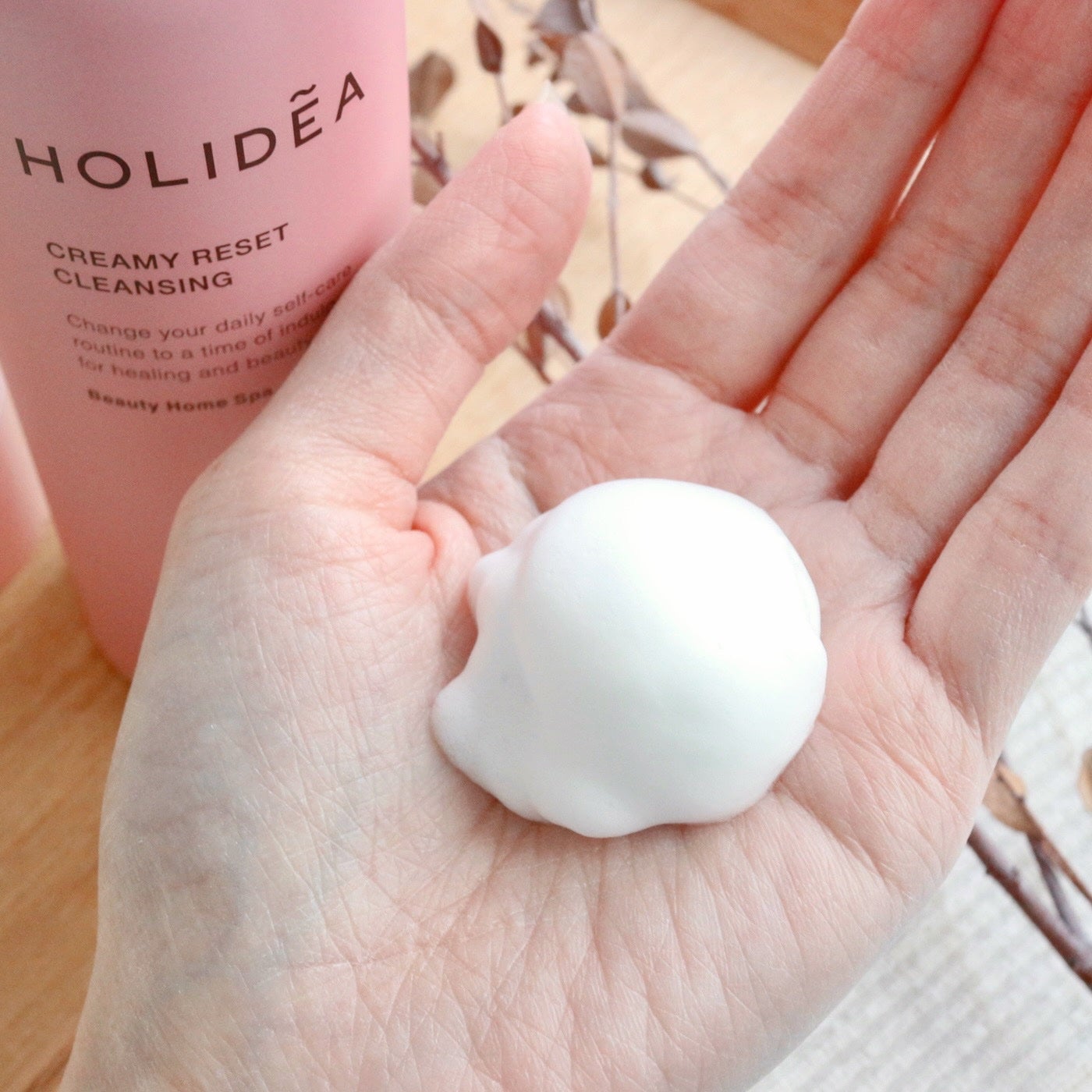 ホリーディア クリーミーリセットクレンジング/HOLIDEA/泡洗顔を使ったクチコミ(6枚目)