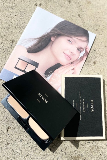 ミネラルエアリータッチファンデーション/エトヴォス/パウダーファンデーションを使ったクチコミ(1枚目)