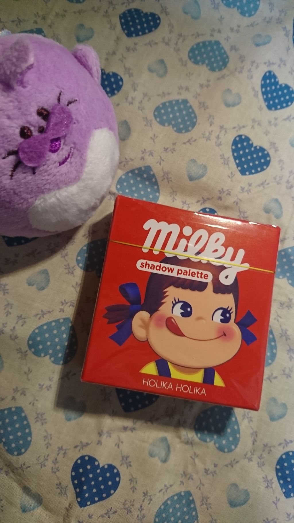 スイートペコエディション アイシャドウパレット/HOLIKA HOLIKA/アイシャドウパレットを使ったクチコミ（1枚目）