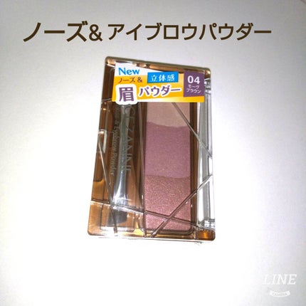 ノーズ&アイブロウパウダー/CEZANNE/パウダーアイブロウを使ったクチコミ(1枚目)