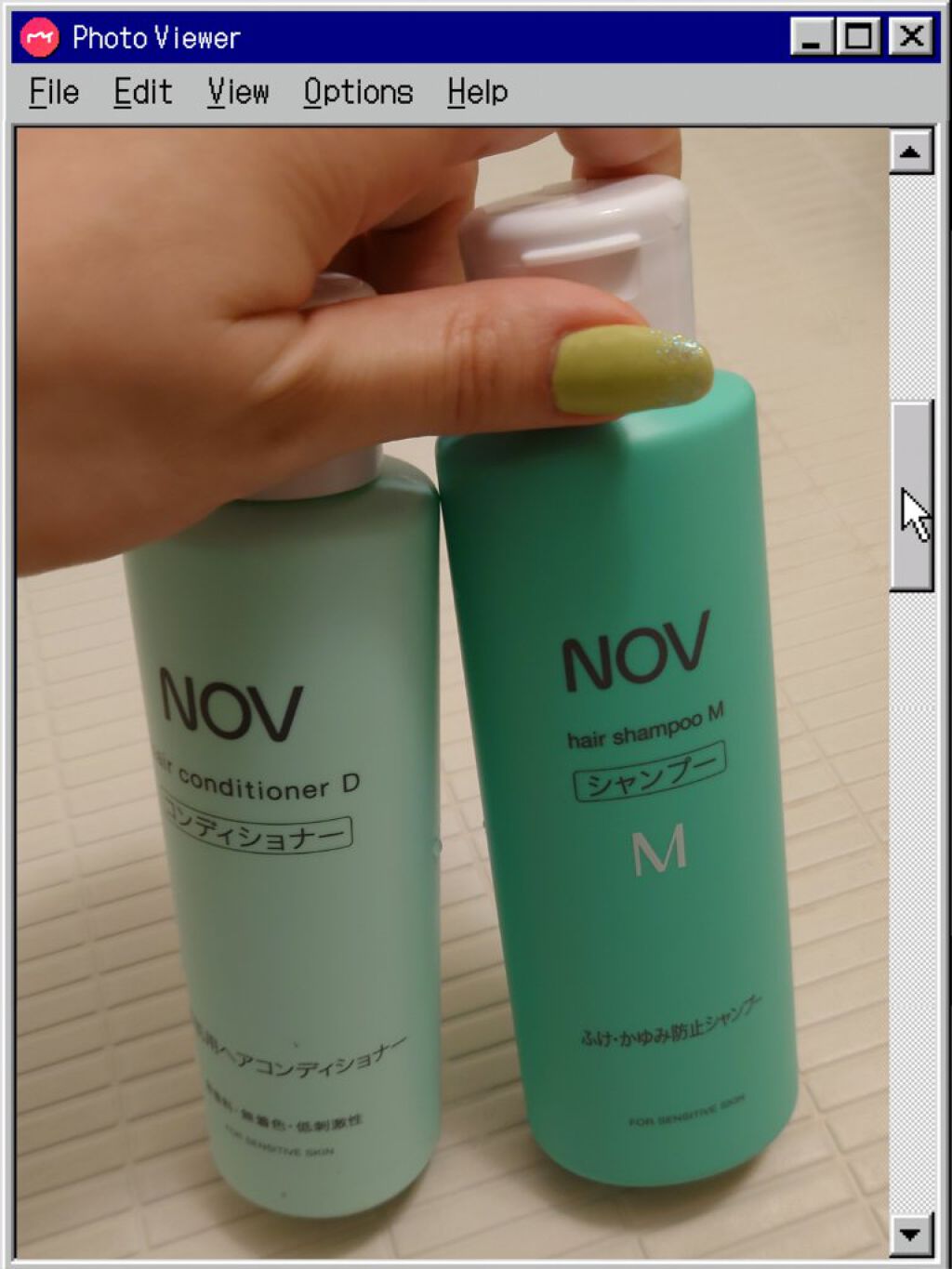 NOV ノブ　ヘアコンディショナー　Ｄのクチコミ「一番のお気に入り…というか、このシャンプーとコンディショナーがないと私の頭皮はだめってくらいの.....」（1枚目）