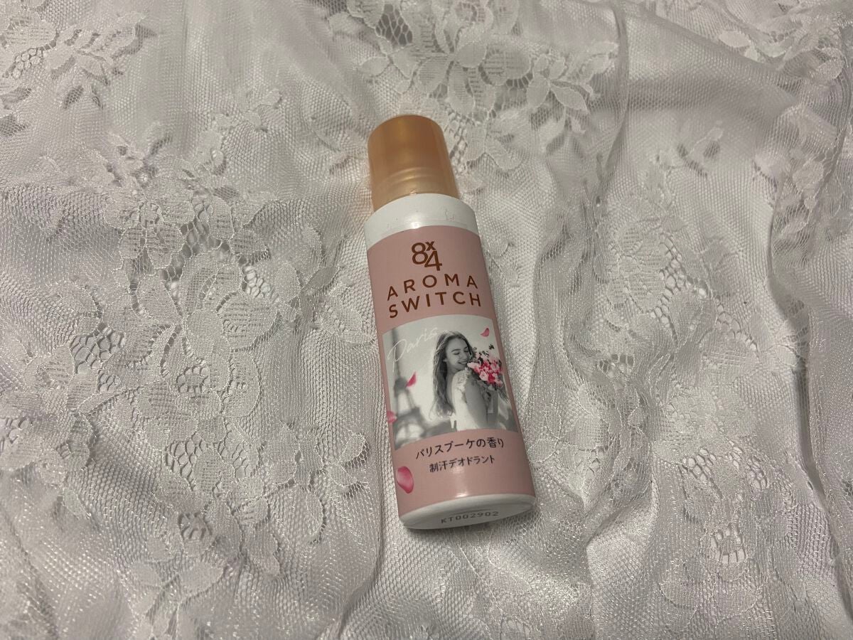8x4 アロマスイッチ ロールオン パリスブーケの香り/8x4/デオドラント・制汗剤を使ったクチコミ(1枚目)