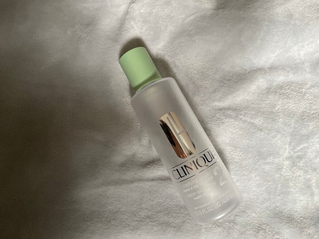 クラリファイング ローション 2/CLINIQUE/拭き取り化粧水を使ったクチコミ(1枚目)