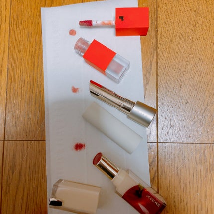 APPLE YOU グレーズフィルムルージュ/Joocyee/口紅を使ったクチコミ(1枚目)