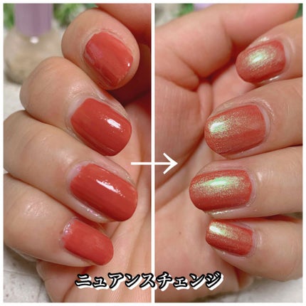 オパールルックコート/デュカート/オールインワンネイルを使ったクチコミ(2枚目)