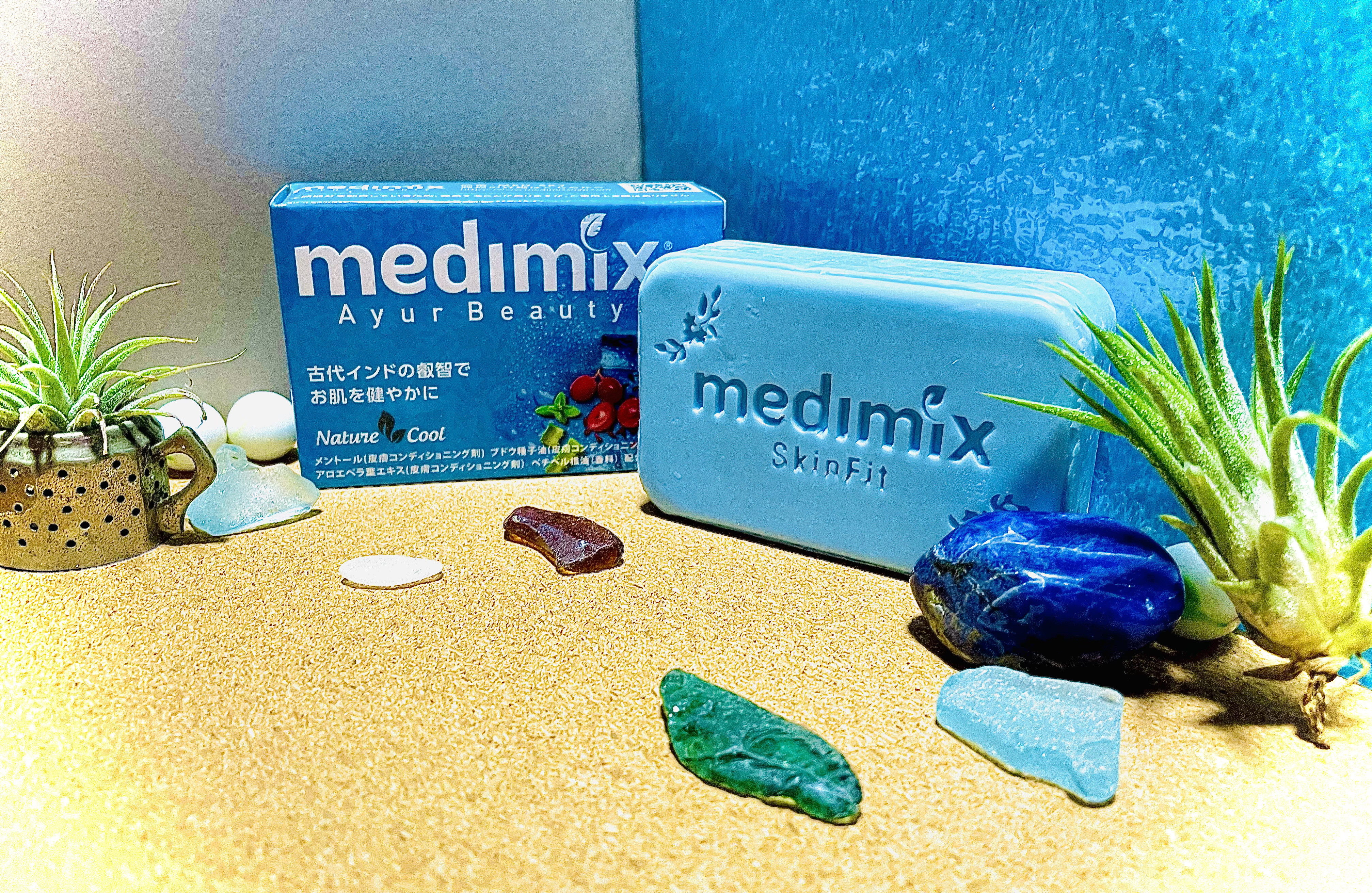 アロマソープ　スカイブルー/medimix(メディミックス)/ボディ石鹸を使ったクチコミ（1枚目）