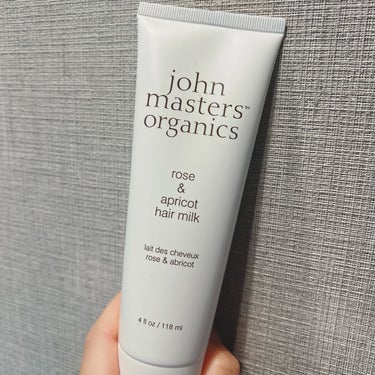 R&Aヘアミルク N(ローズ&アプリコット)/john masters organics/ヘアミルクを使ったクチコミ（1枚目）