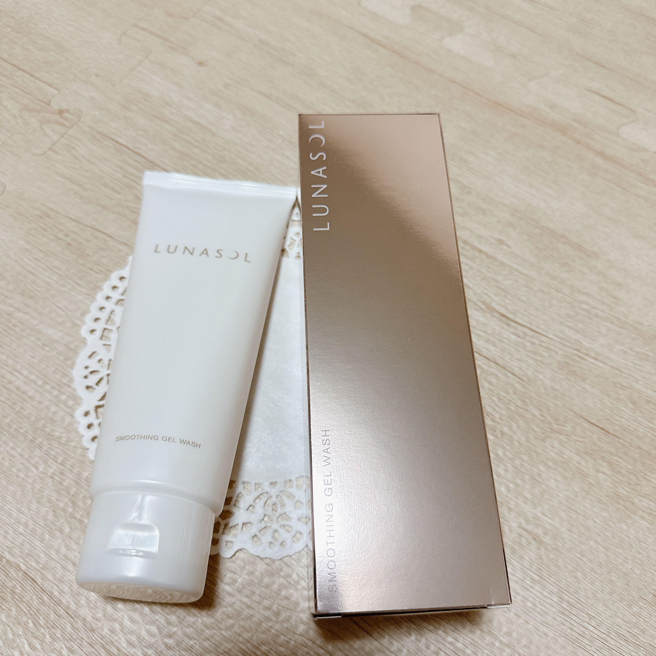 スムージングジェルウォッシュ/LUNASOL/その他洗顔料を使ったクチコミ（2枚目）