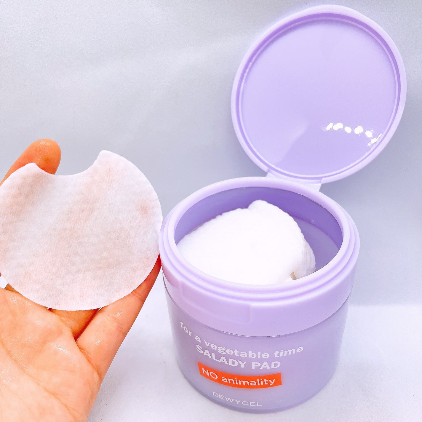 SALADY PAD 70EA/DEWYCEL/拭き取り化粧水を使ったクチコミ(4枚目)