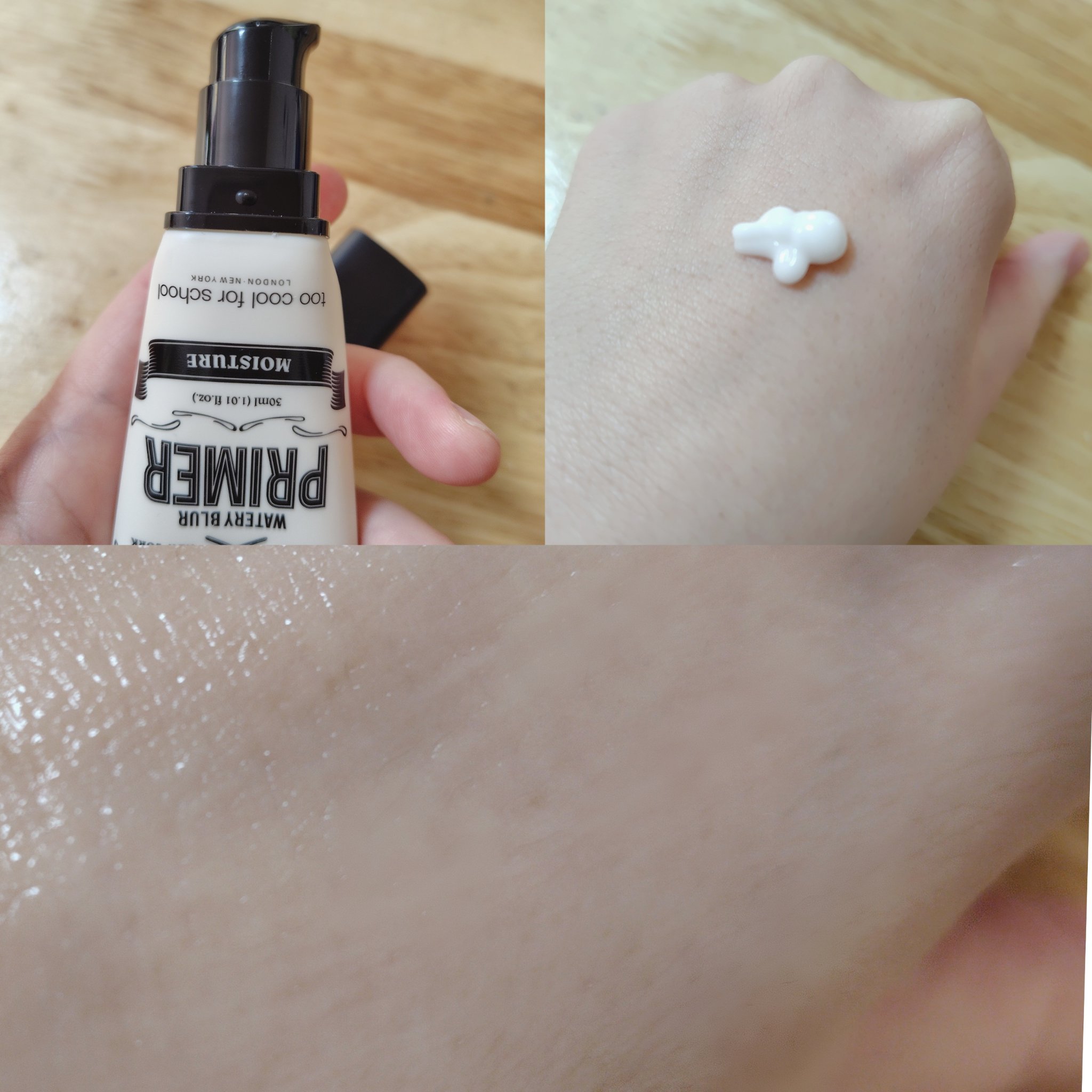 しっとり&なめらかウォータリーブラープライマー/too cool for school/化粧下地を使ったクチコミ（3枚目）