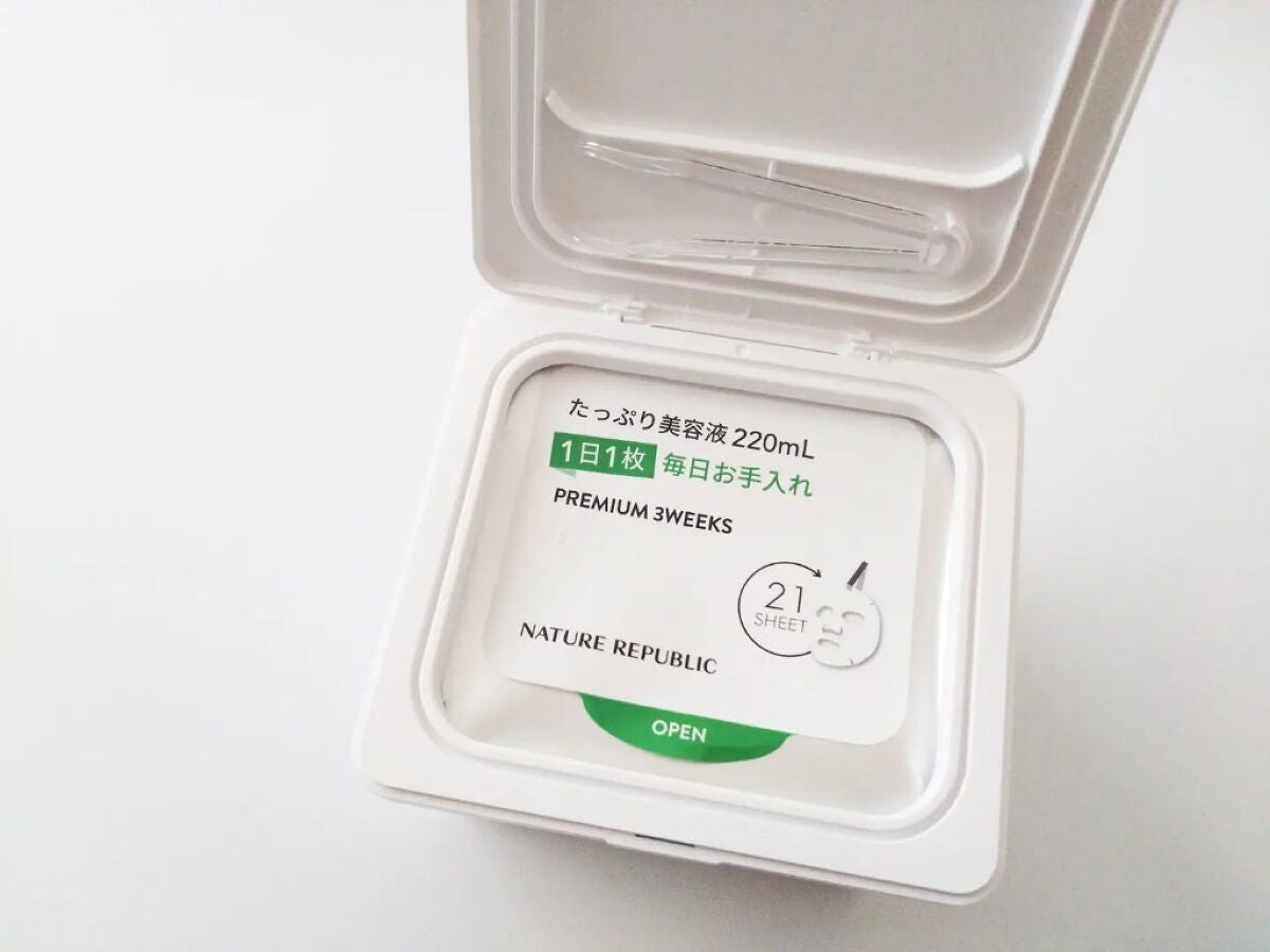 キューブマスク レチノール/ネイチャーリパブリック/シートマスク・パックを使ったクチコミ(3枚目)