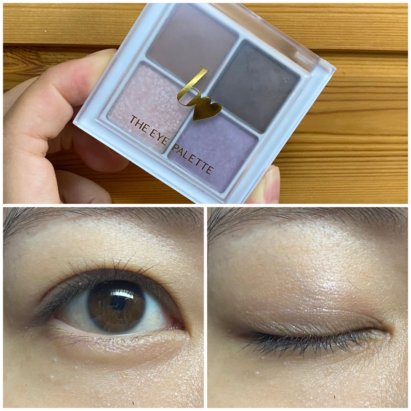 THE アイパレR/b idol/アイシャドウパレットを使ったクチコミ(1枚目)