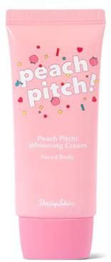 Daily Skin peach pitch! ホワイトニングクリーム
